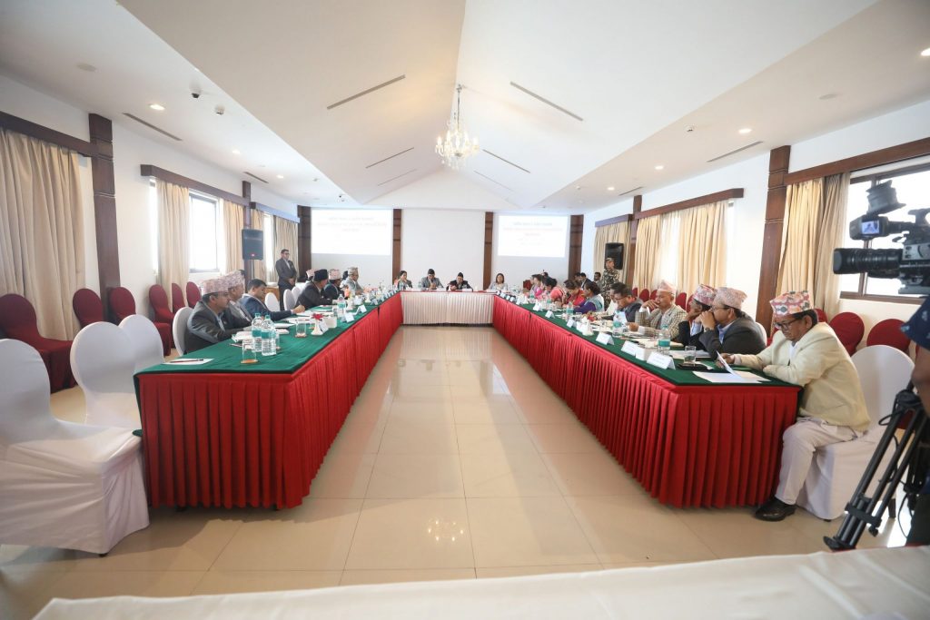 अनुभव आदान–प्रदान गर्न  संघ र सात प्रदेशका सभामुखको भेला