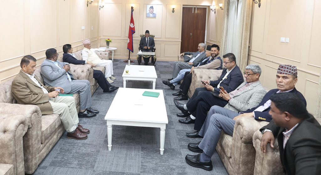 सत्ता र प्रमुख प्रतिपक्षी दलका शीर्ष नेताको बैठक बस्दै