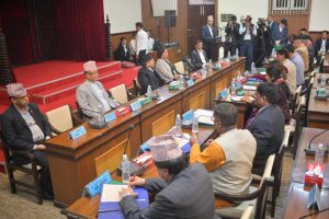 १० वटै संसदीय समितिका नव निर्वाचित सभापतिले लिए शपथ