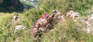 जुम्लामा जिप दुर्घटना हुँदा २ जनाको मृत्यु