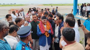 एमाले लुम्बिनी प्रदेश अधिवेशन उदघाटन गर्न अध्यक्ष ओली बुटवलमा