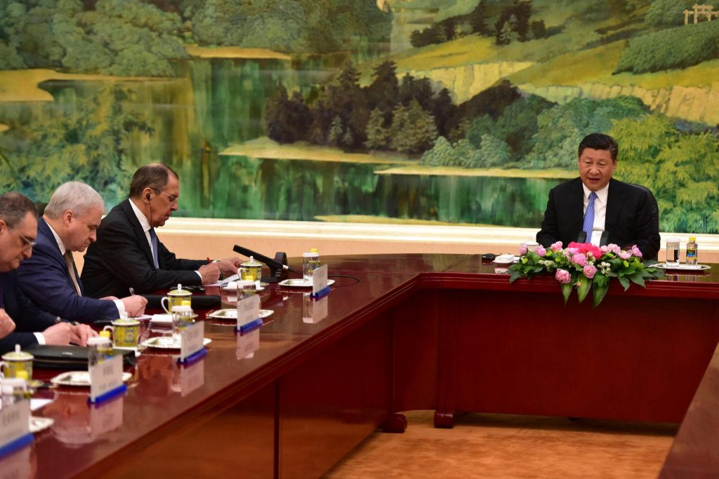बेइजिङमा सी चिनफिङ र सर्गेइ लाभरोभबीच भेटवार्ता