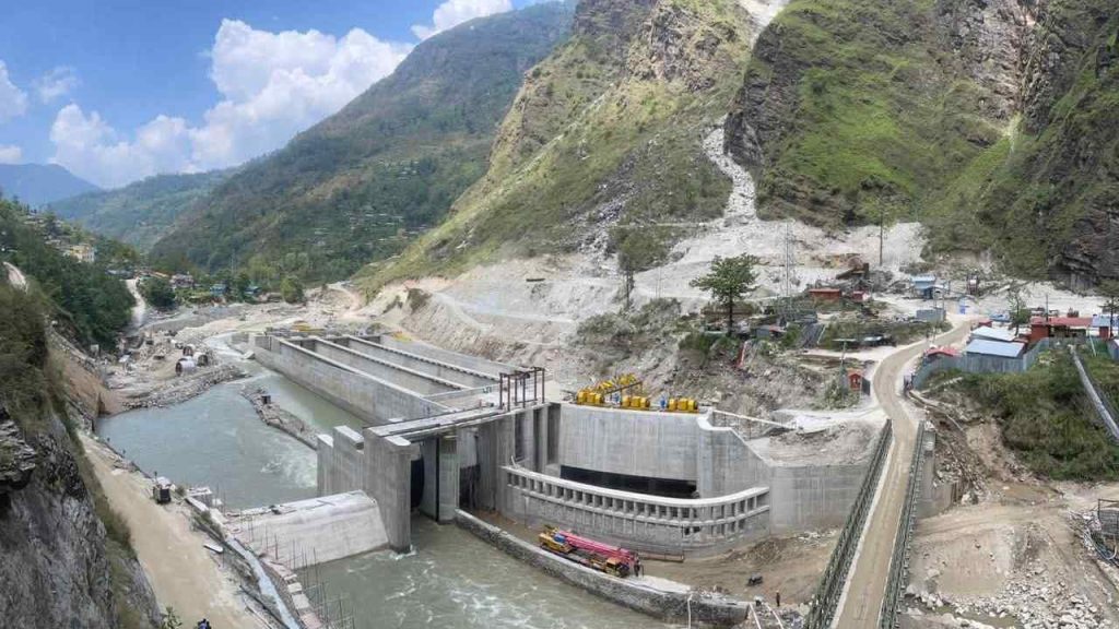 अन्तिम चरणमा निर्माण हुँदै ४० मेगावाटको भोटेकोशी–१ जलविद्युत आयोजना